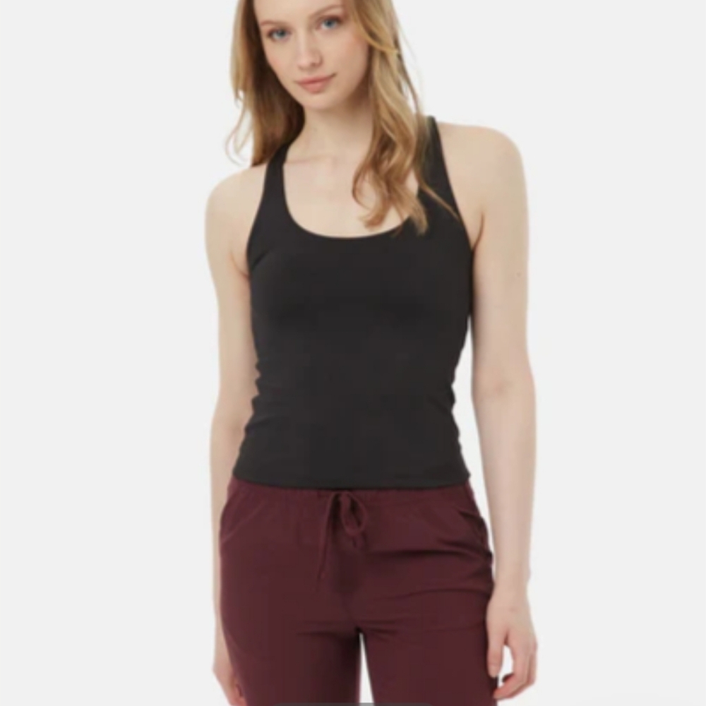 NWT Tentree In motion longline tank sz small